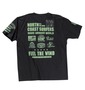 NORTH COAST SURFERS Tシャツ(半袖) ブラック: