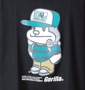 Gorilla Tシャツ(半袖) ブラック: