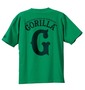 Gorilla Tシャツ(半袖) グリーン: