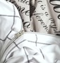 COLLINS パーカー+Tシャツ(半袖) ホワイト×ライトグレー: フロントジップ