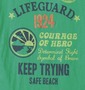 LIFE GUARD Tシャツ半袖 グリーン: