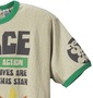 LIFE GUARD リンガーTシャツ(半袖) ベージュ:
