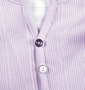 Pincponc ヘンリーTシャツ半袖 ラベンダー: フロントボタン