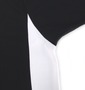 Over Forever DRY Tシャツ(半袖) ブラック×ホワイト: サイド切替