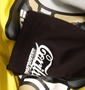 Gorilla Tシャツ イエロー×ブラック: 生地拡大