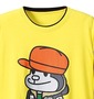 Gorilla Tシャツ イエロー×ブラック: