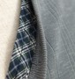 Pincponc VヘンリーTシャツ グレー: フェイク衿