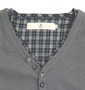 Pincponc VヘンリーTシャツ グレー: