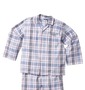 PERSONs SPORTS パジャマ(長袖) ブルーグレー系: