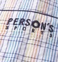 PERSONs SPORTS パジャマ(長袖) オレンジ×ブルー:
