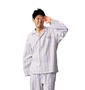 PERSONs SPORTS パジャマ(長袖) オレンジ×ブルー: