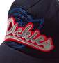 DICKIES フェルトロゴキャップ ネイビー×グレー: