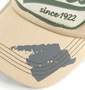 DICKIES ワッペンキャップ ベージュ×カーキ: