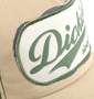 DICKIES ワッペンキャップ ベージュ×カーキ: