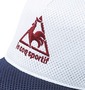 LE COQ SPORTIF メッシュキャップ ネイビー×ホワイト: