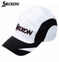 SRIXON ソフトバイザーキャップ ホワイト×ブラック