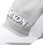 SRIXON ソフトバイザーキャップ ライトグレー×ホワイト: