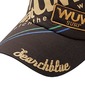 SEARCHBLUE メッシュキャップ ブラウン×イエロー: