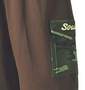SOUL スウェットカーゴハーフパンツ ブラウン: