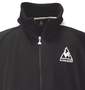 LE COQ SPORTIF   ジャージジャケット ブラック×アイボリー:
