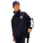 LE COQ SPORTIF   ジャージジャケット ブラック×アイボリー: