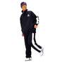 LE COQ SPORTIF ジャージパンツ ブラック×アイボリー: