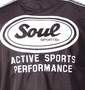 SOUL SPORTS ジャージセット(半袖) ブラック: