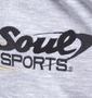 SOUL SPORTS パーカーセット(半袖) モクグレー:
