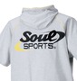 SOUL SPORTS パーカーセット(半袖) モクグレー:
