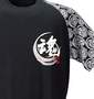 魂 ラグランTシャツ(半袖) ブラック: