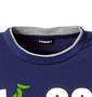 LE COQ SPORTIF フェイクレイヤードTシャツ ネイビー×モクグレー: