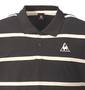LE COQ SPORTIF ポロシャツ(半袖) ブラック: