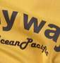 OCEAN PACIFIC ラグランTシャツ(半袖) イエロー×ブラウン: