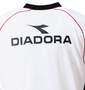 DIADORA プラクティスシャツ ホワイト×ブラック: