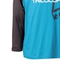 LE COQ SPORTIF ラグランTシャツ ブルー×ダークグレー: