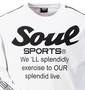 SOUL SPORTS ラグランTシャツ ホワイト: