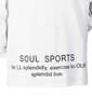 SOUL SPORTS ラグランTシャツ ホワイト: