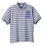Champion ポロシャツ半袖 モクグレー×サックス: