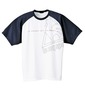 LE COQ SPORTIF Tシャツ(半袖) ホワイト×ネイビー: