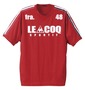 LE COQ SPORTIF Tシャツ(半袖) レッド