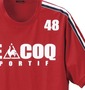 LE COQ SPORTIF Tシャツ(半袖) レッド: