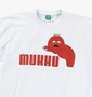 GACHAPIN×MUKKU Tシャツ(半袖) ホワイト: