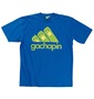 GACHAPIN×MUKKU Tシャツ(半袖) ブルー: