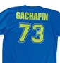 GACHAPIN×MUKKU Tシャツ(半袖) ブルー:
