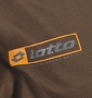 lotto ジップポロシャツ半袖 カーキ: