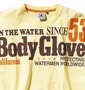 BODY GLOVE Tシャツ(半袖) クリームイエロー: