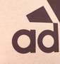 adidas ロゴTシャツ(半袖) モクピンク: