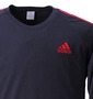 adidas ラグランTシャツ ダークネイビー: