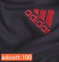 adidas ラグランTシャツ ダークネイビー: 生地拡大