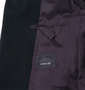  刺繍マオカラースーツ ブラック: 右内ポケット
